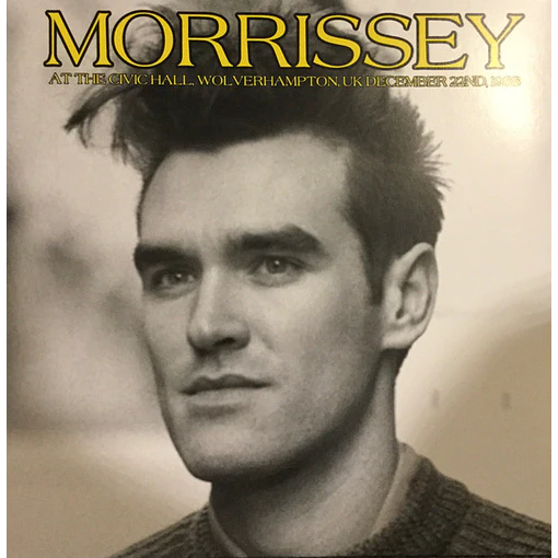 Morrissey - At The Civi Hall, Wolverhampton, UK (December 22nd, 1988)