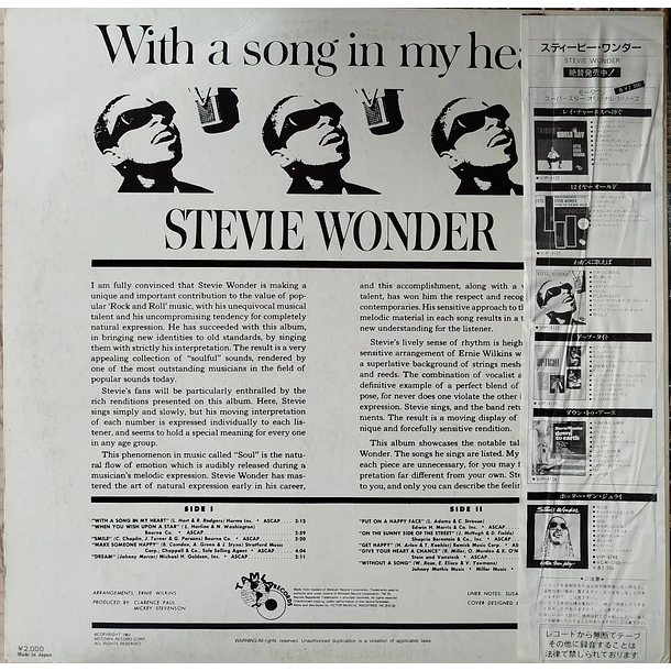 Stevie Wonder - With A Song In My Heart 2