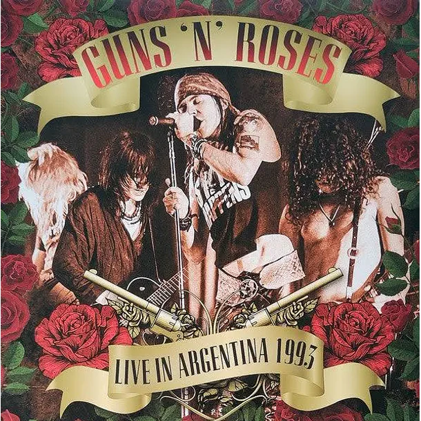 Guns N' Roses - Live In Argentina 1993 (3 LP's)