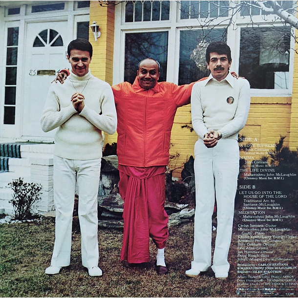 Carlos Santana & Mahavishnu John McLaughin - Love Devotion Surrender  2