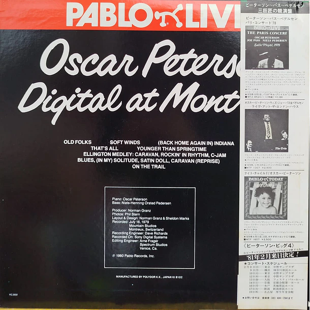 Oscar Peterson - Digital At Montreux 2