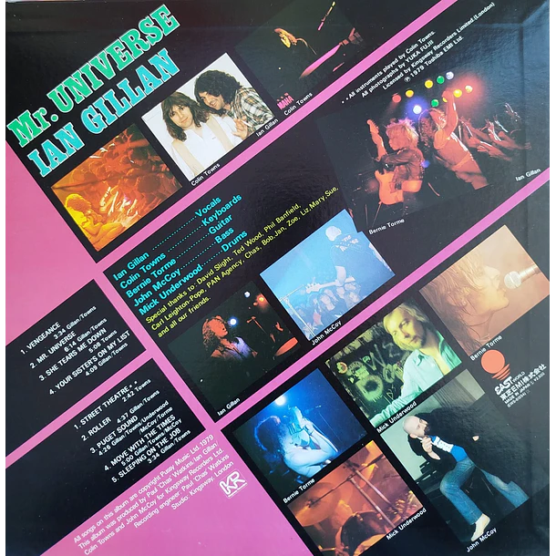 Ian Gillan - Mr. Universe 2