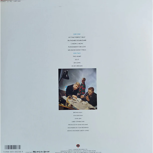 Bronski Beat - Truthdare Doubledare 2