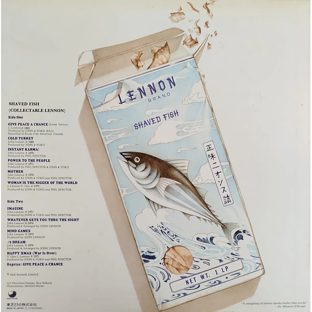 John Lennon, PLastic Ono Band - Shaved Fish 2