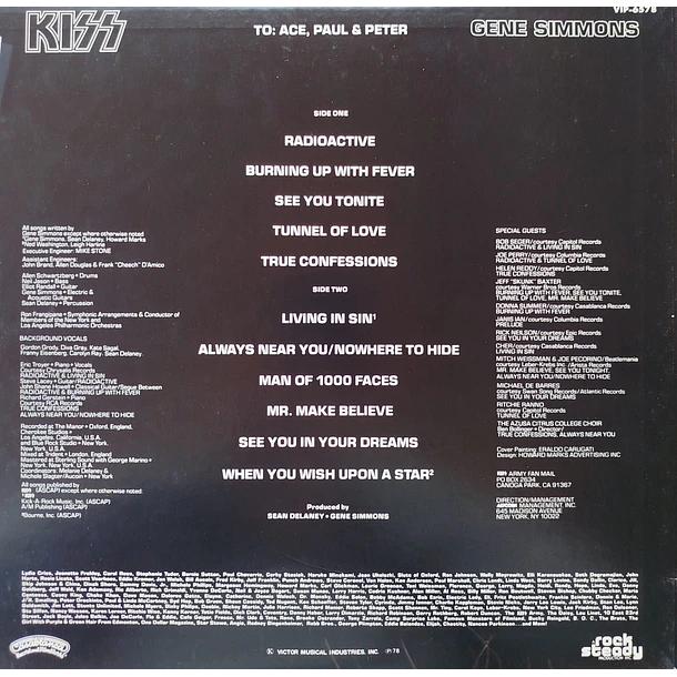 Kiss - Gene Simmons 2