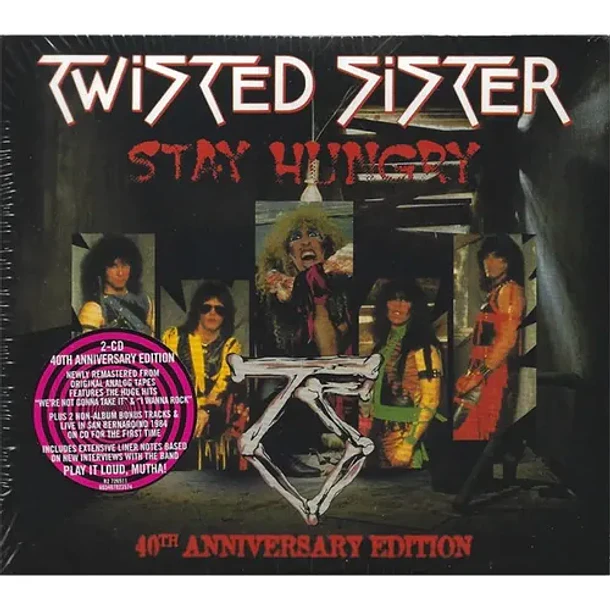 Twisted Sister - Stay Hungry 40th Anniversary Edition (2 LP's)