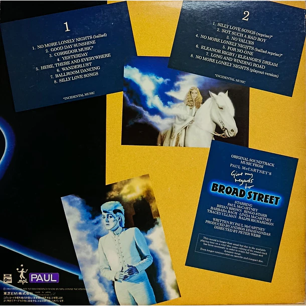 Paul McCartney - Give Me Regards To Broad Street 2