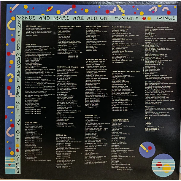 Wings - Venus And Mars 2