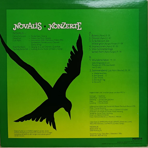 Novalis - Konzerte  2