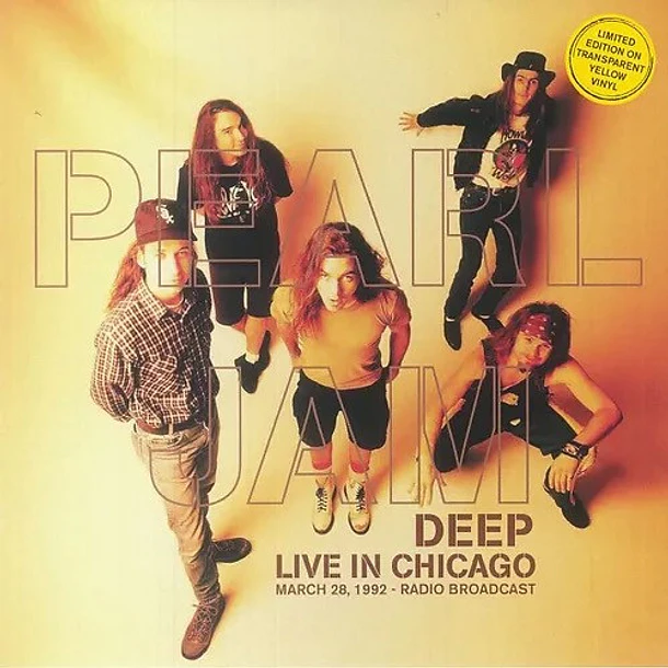 Pearl Jam - Live In Chicago - March 28, 1992 (Yellow Vinyl)
