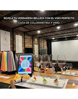 Cata de Vinos & Colorimetría: Una Experiencia para los Sentidos