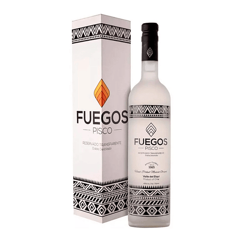 Pisco Fuegos Transparente 40º 750 CC