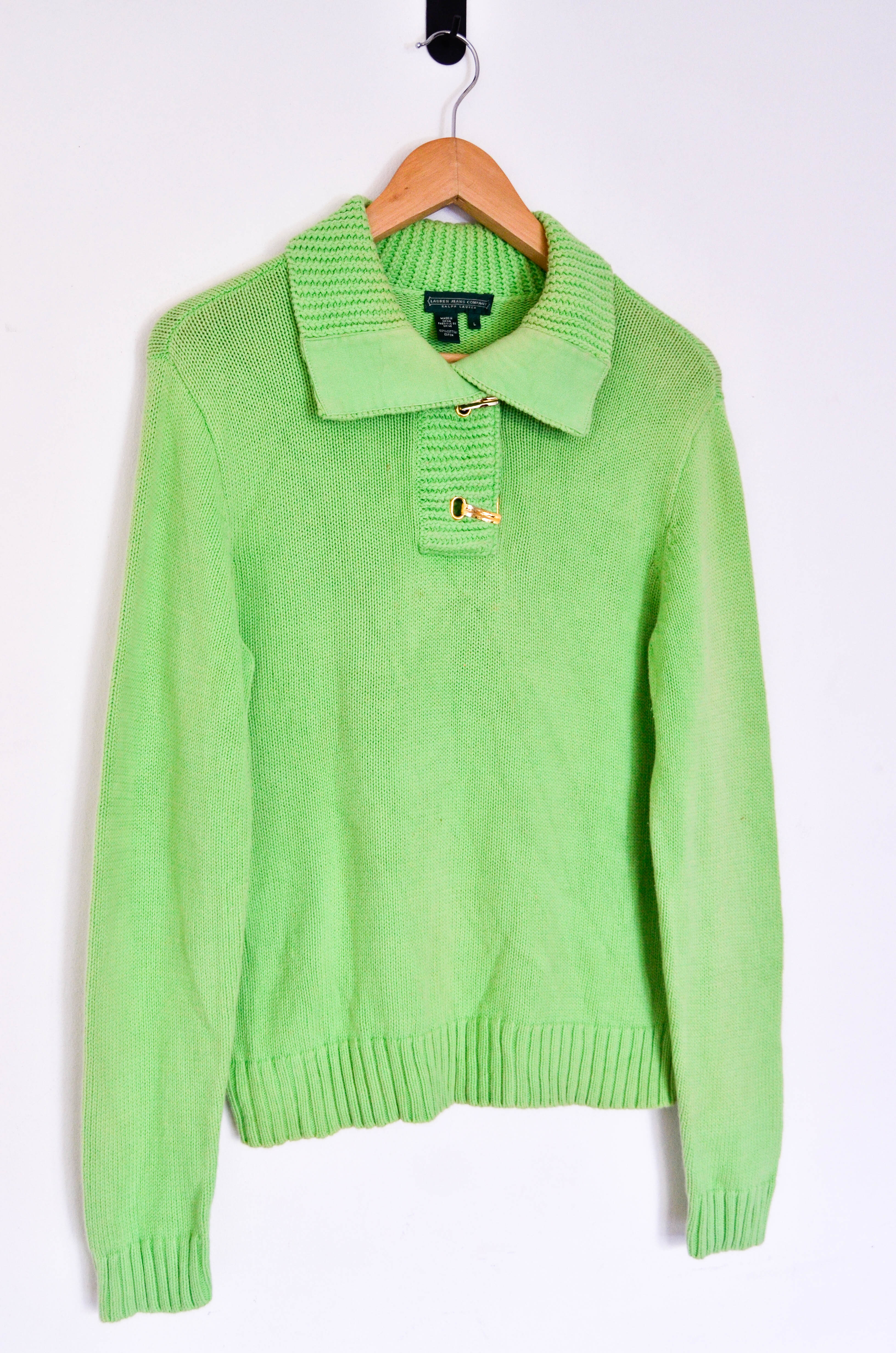 Sweater power green RL