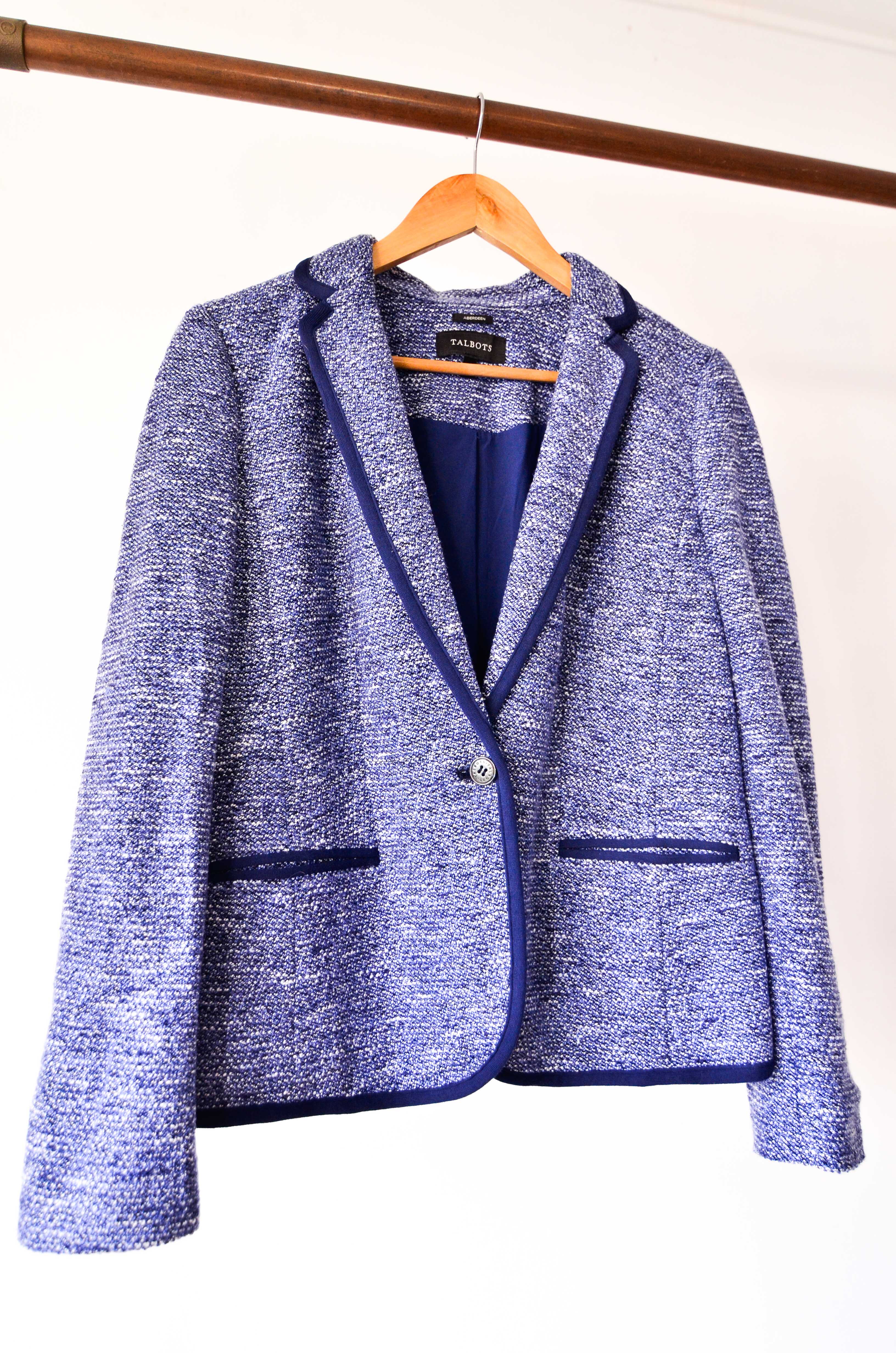 Blazer blue tweed