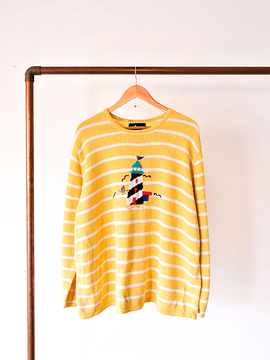 Sweater amarillo nautico