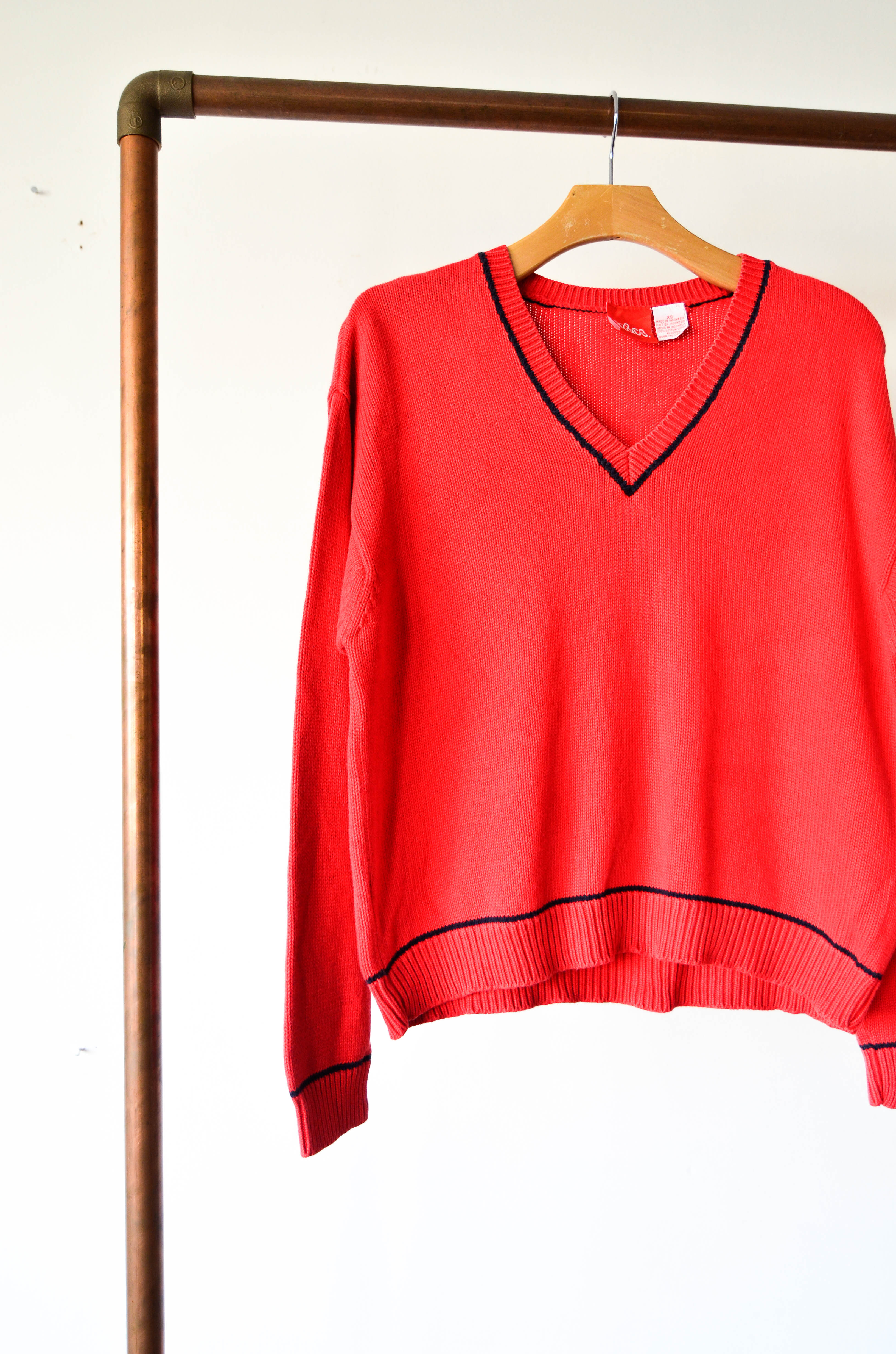 Sweater vintage red