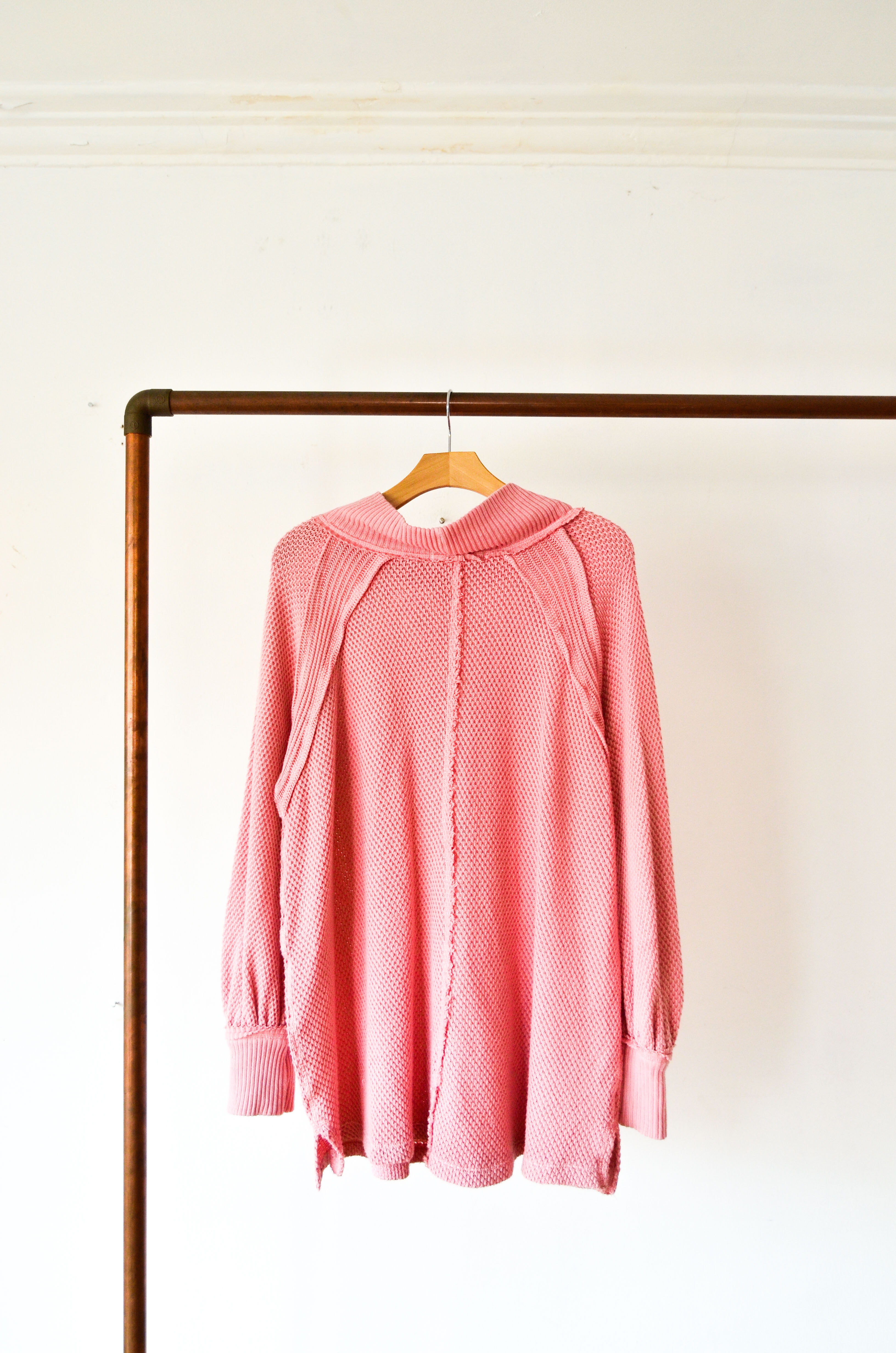 Sweater pink oversized