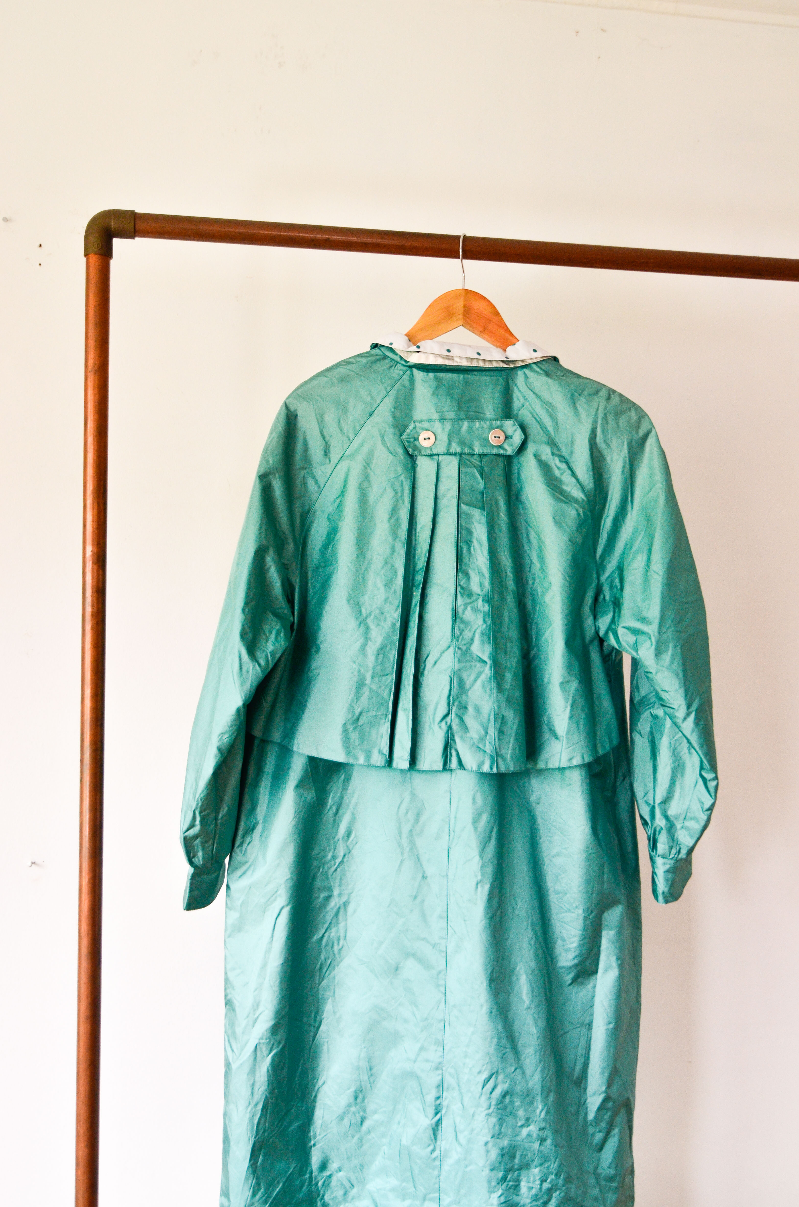 Trench impermeable vintage 80s