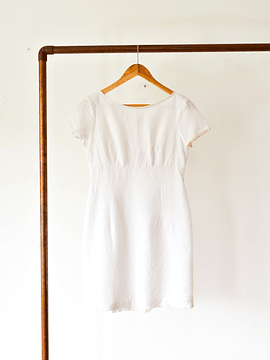Vestido blanco lino 
