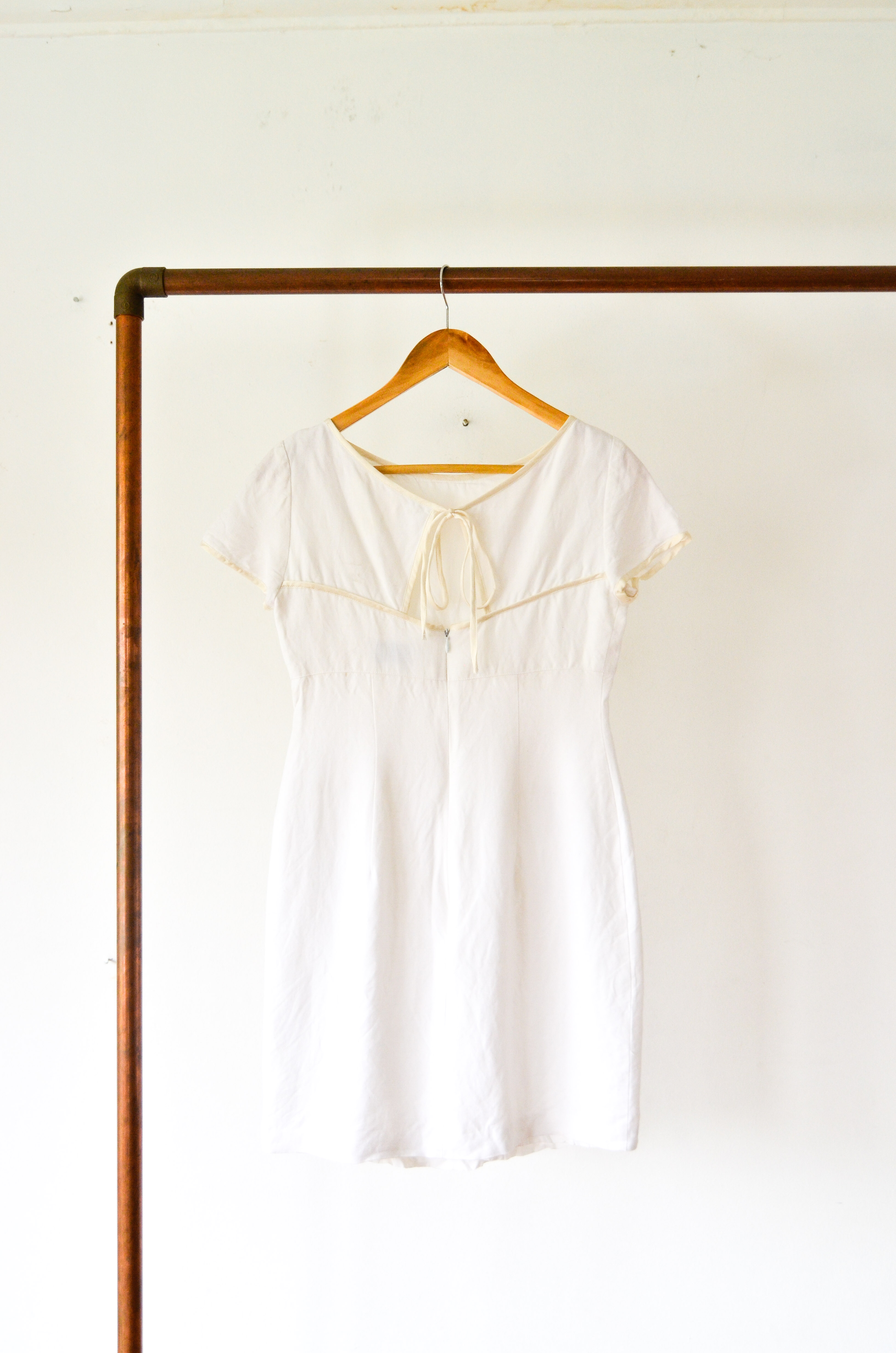 Vestido blanco lino 