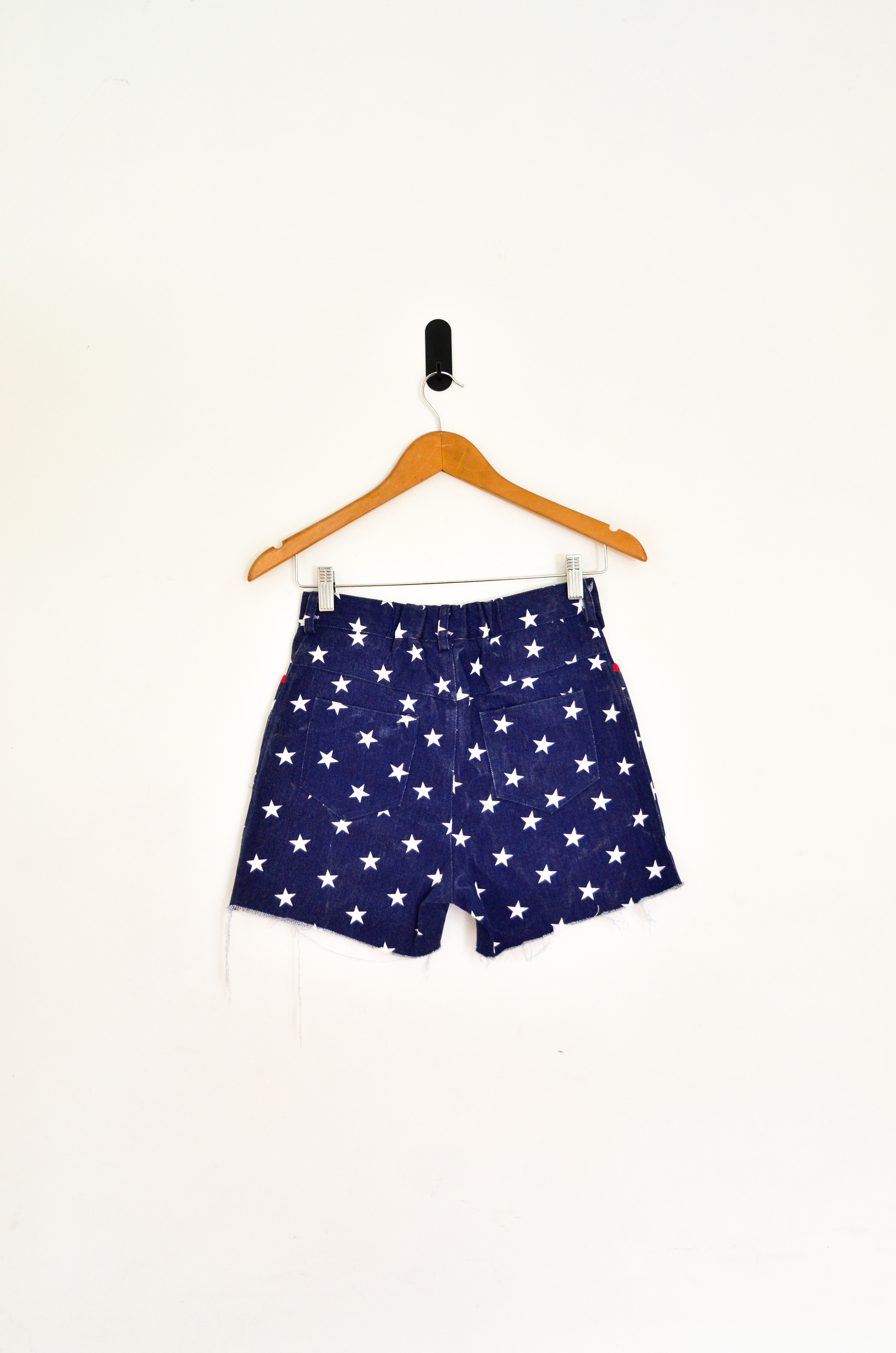 Short denim stars