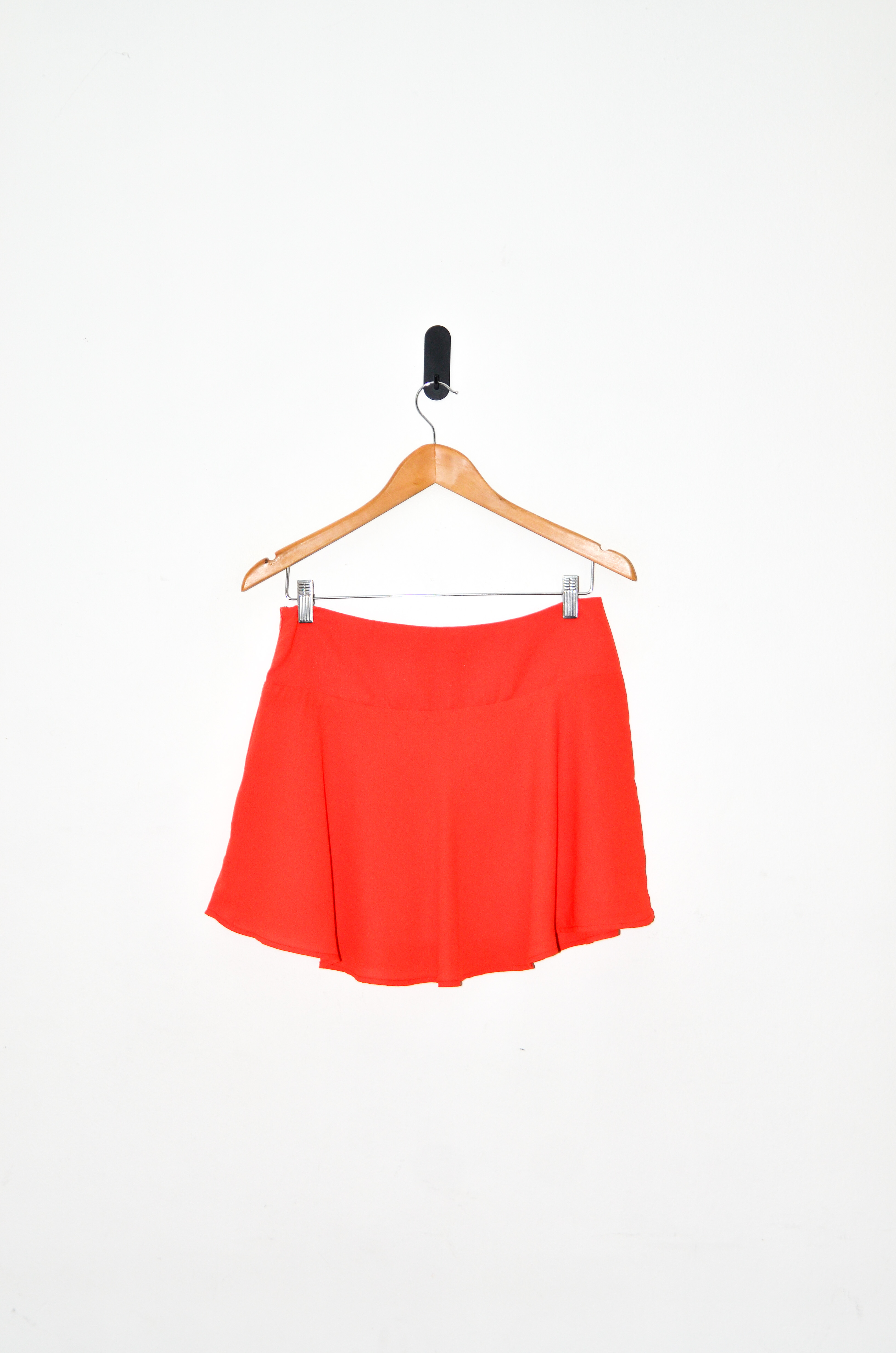 Mini falda naranja 