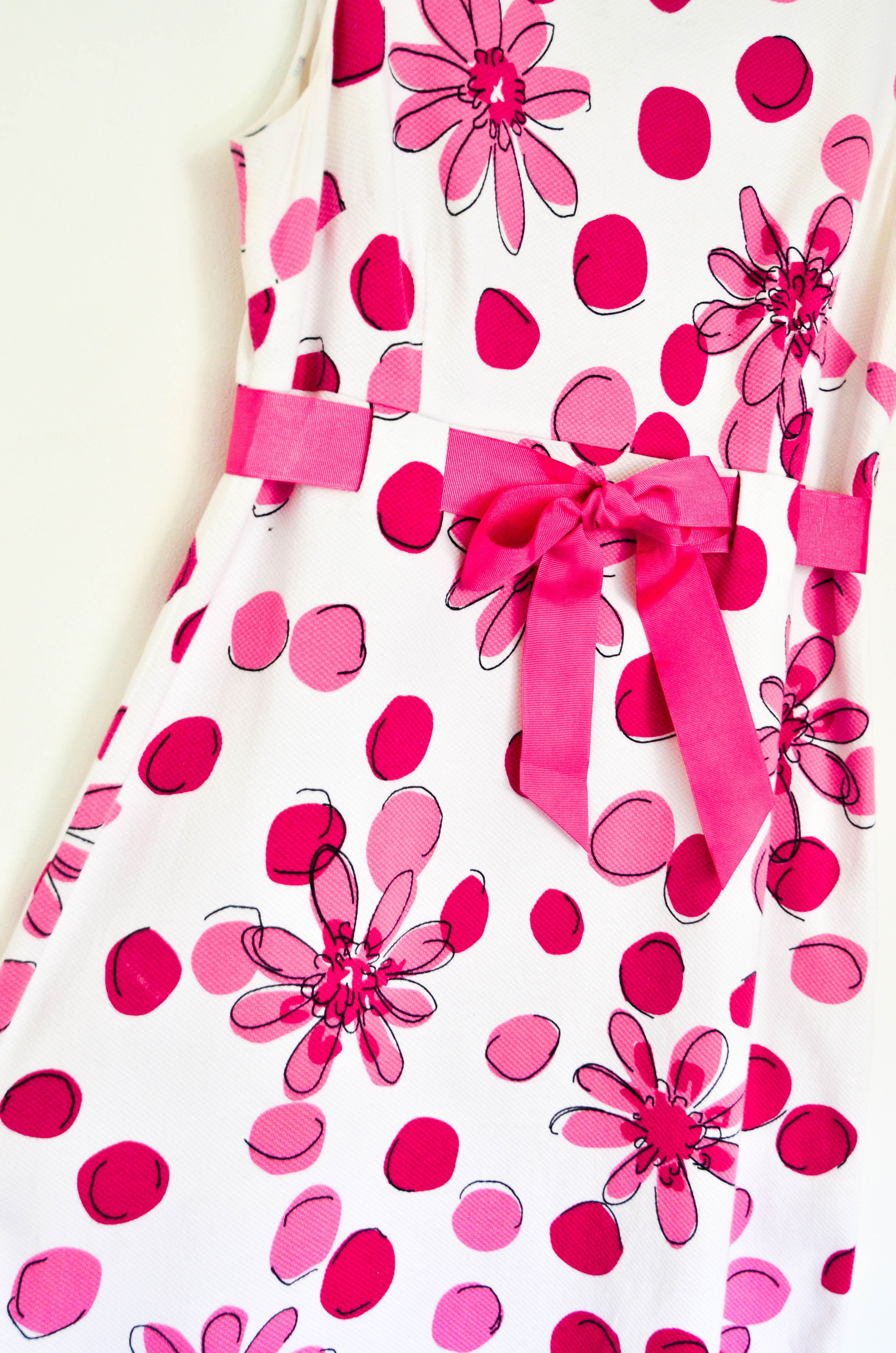 Vestido floral pretty pink