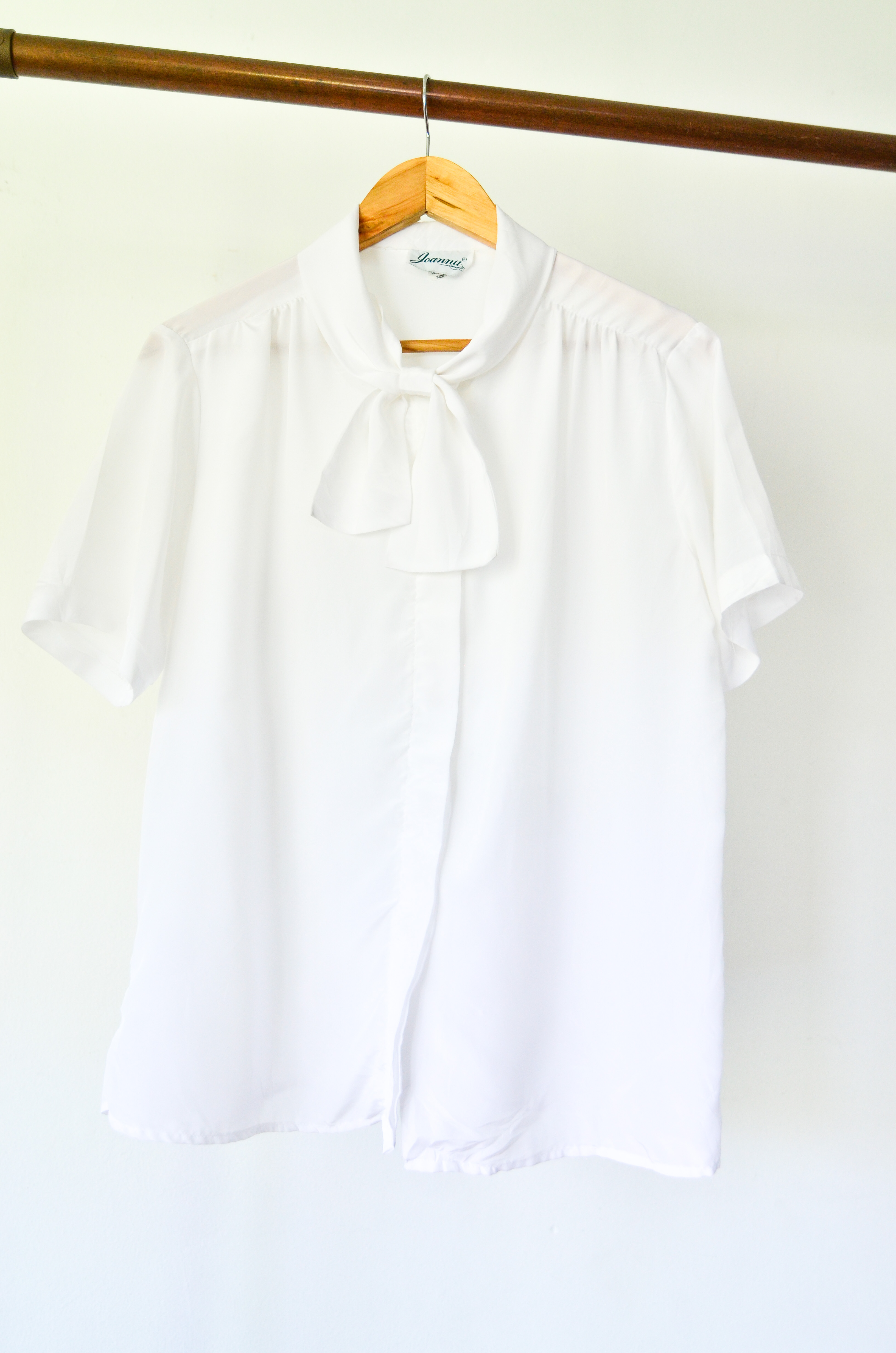 Blusa blanca vintage lazito