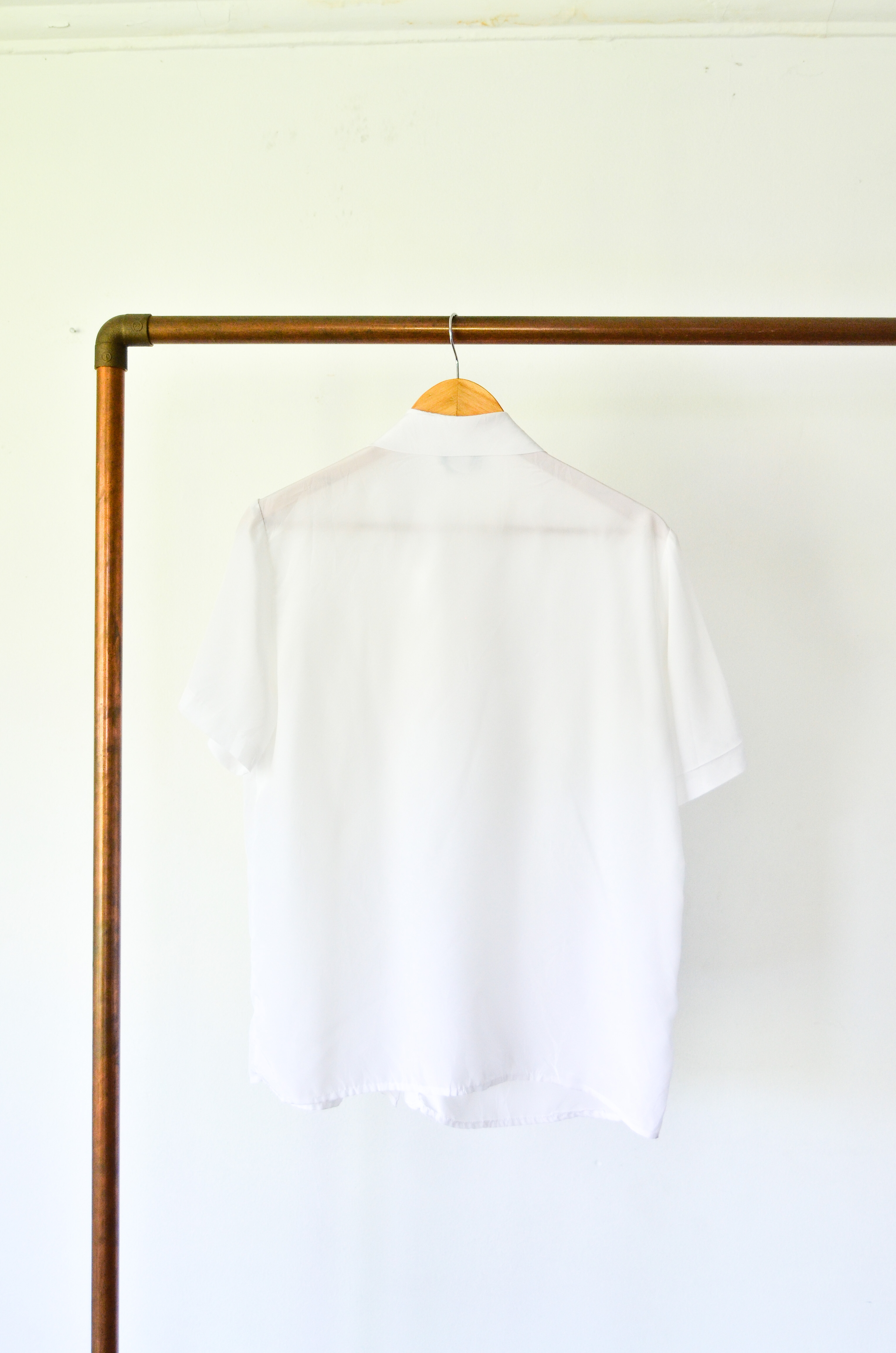 Blusa blanca vintage lazito