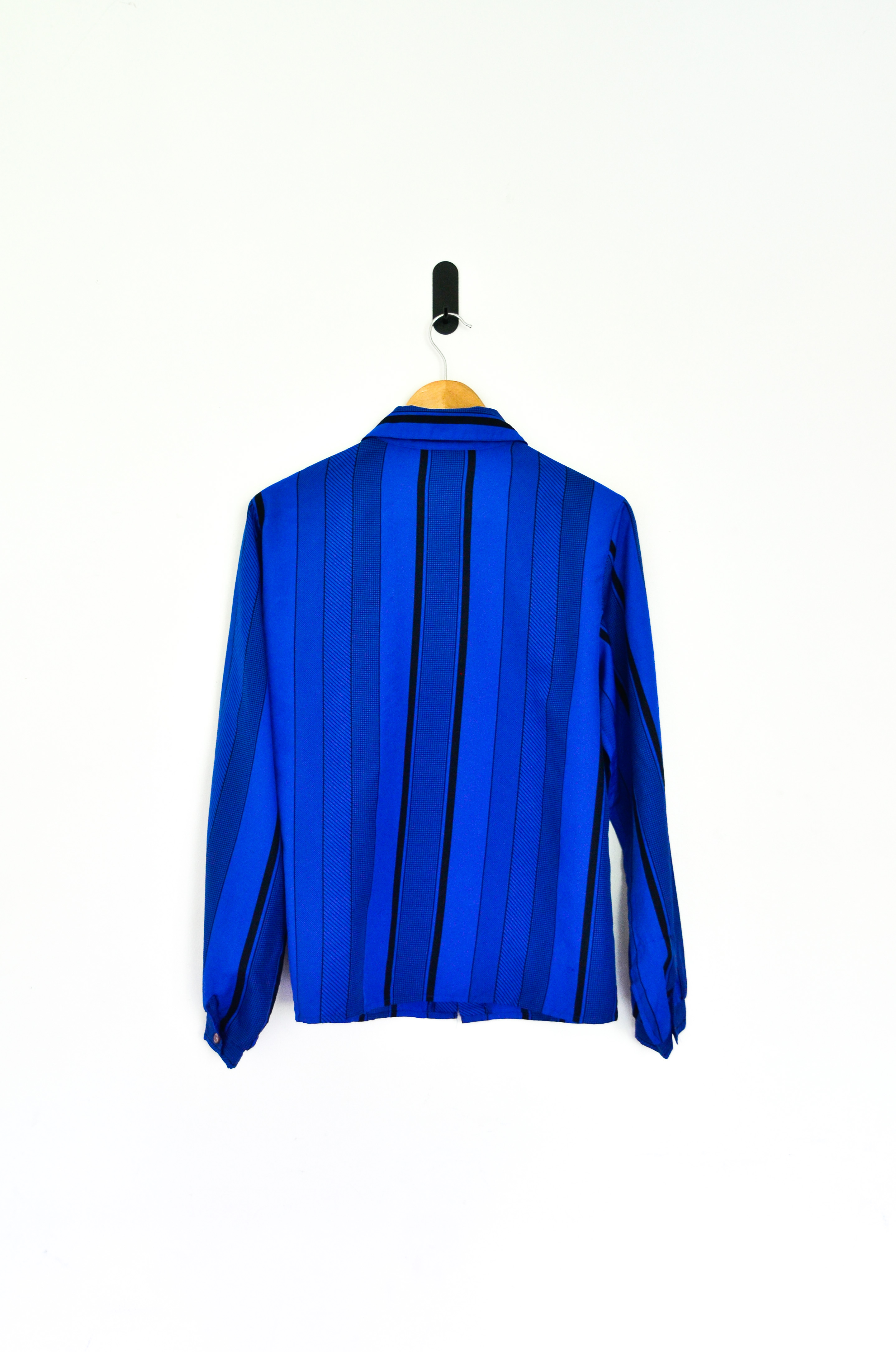 Blusa azul klein 80s