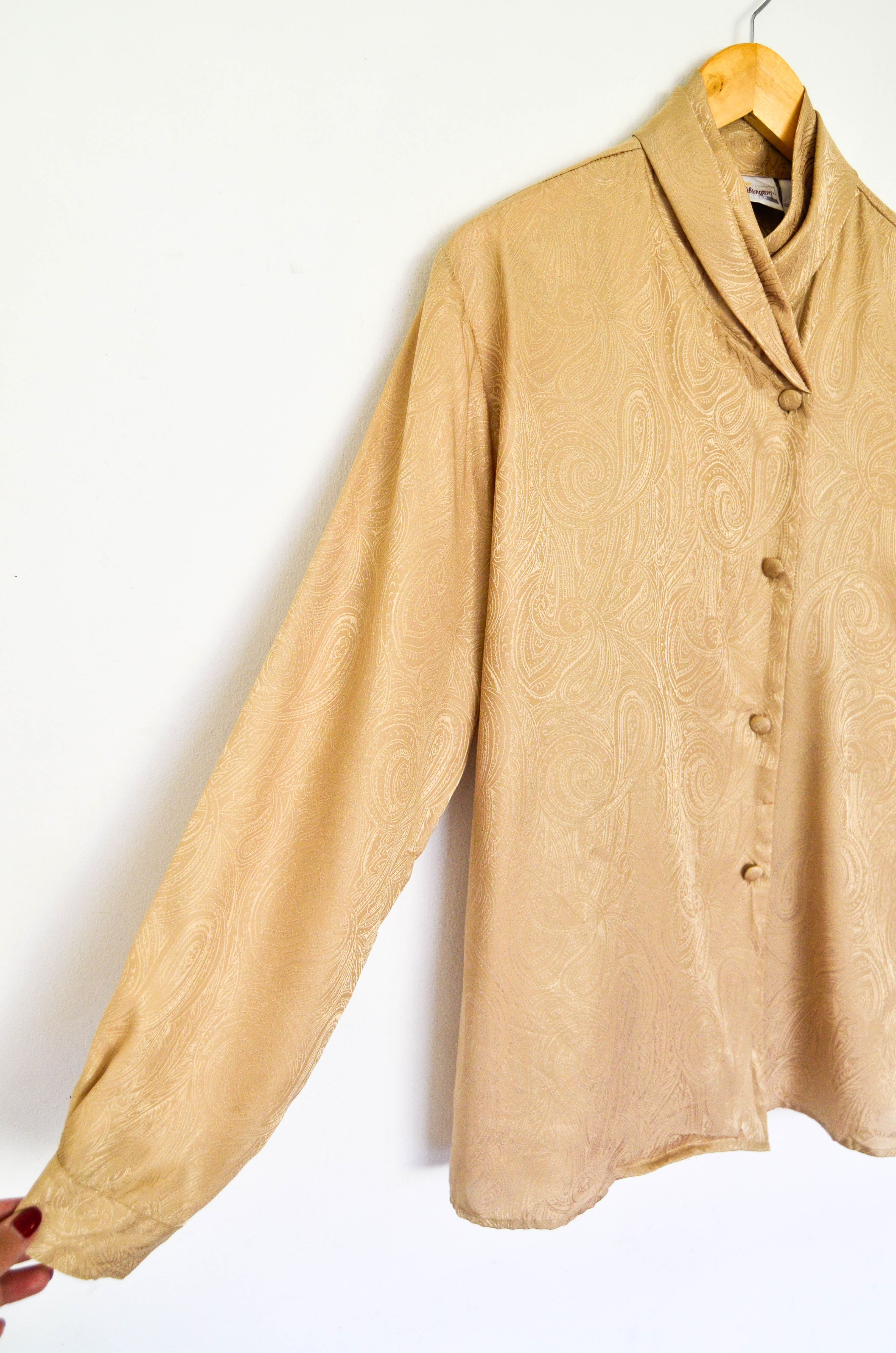 Blusa golden brocato