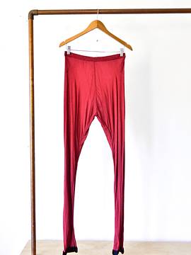 Pantalón rojo transparencia vintage