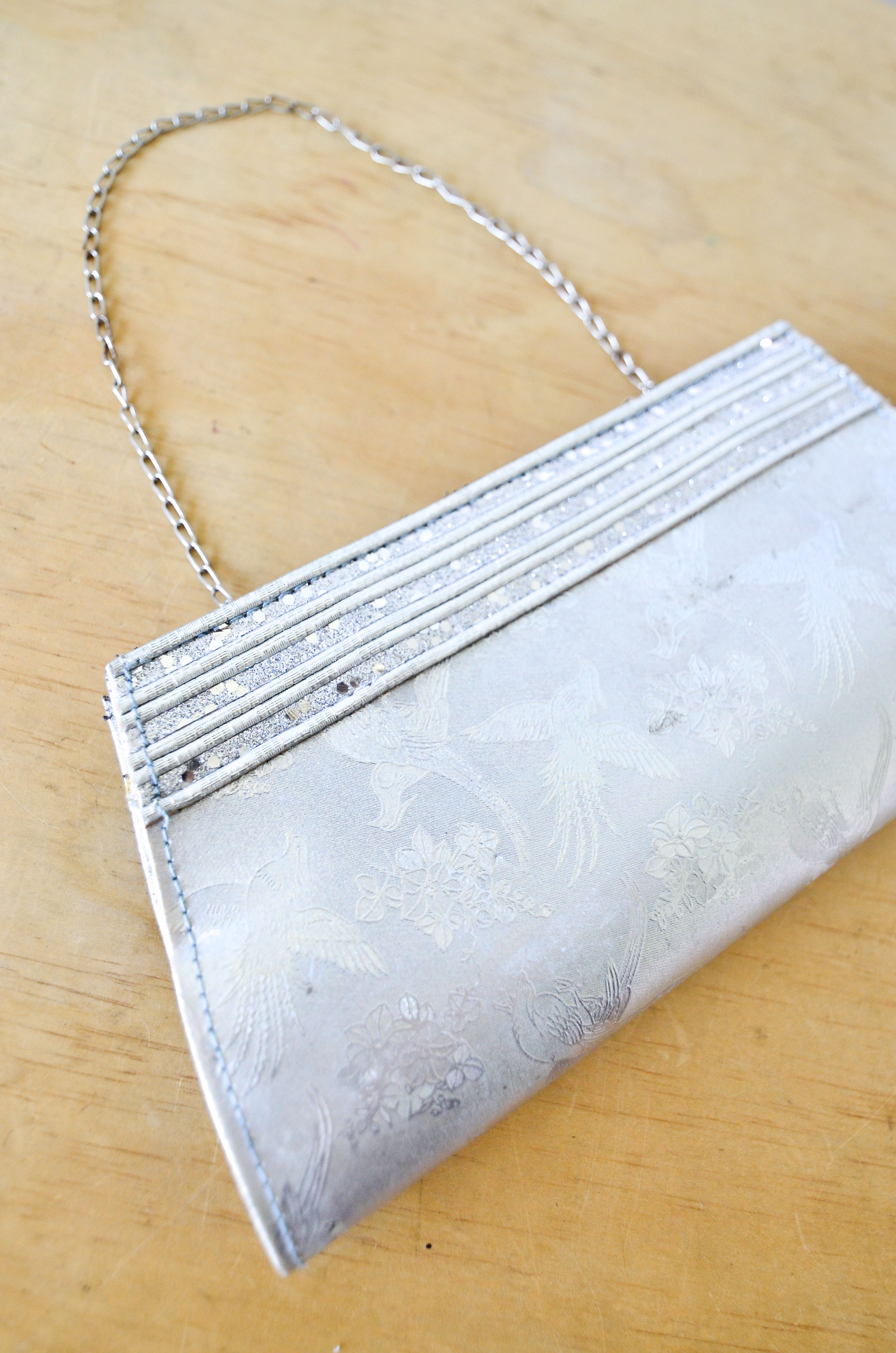 Cartera silver 70s 