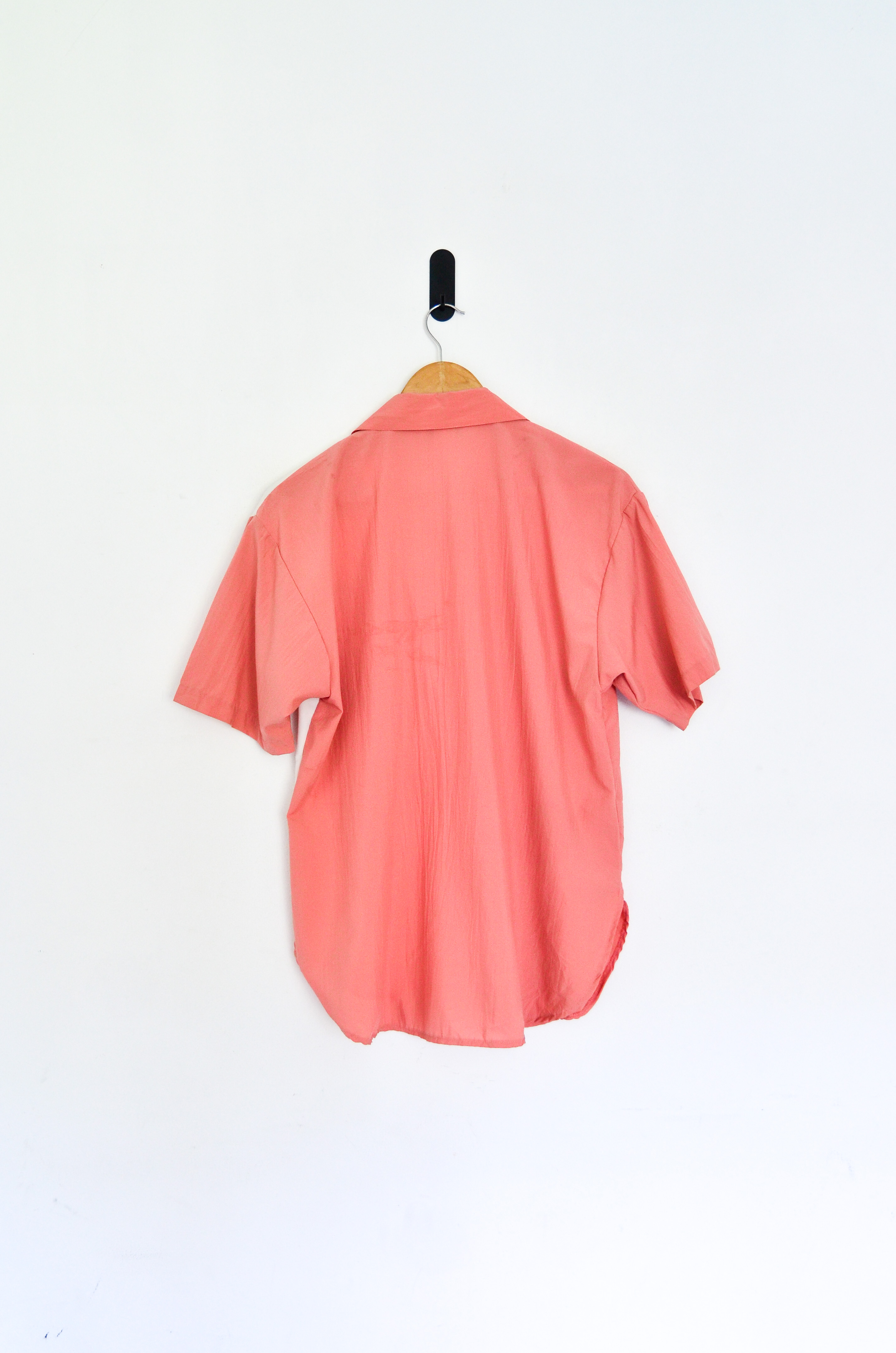 Blusa bicolor coral vintage