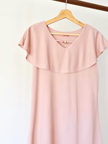 Vestido basic pink perlita