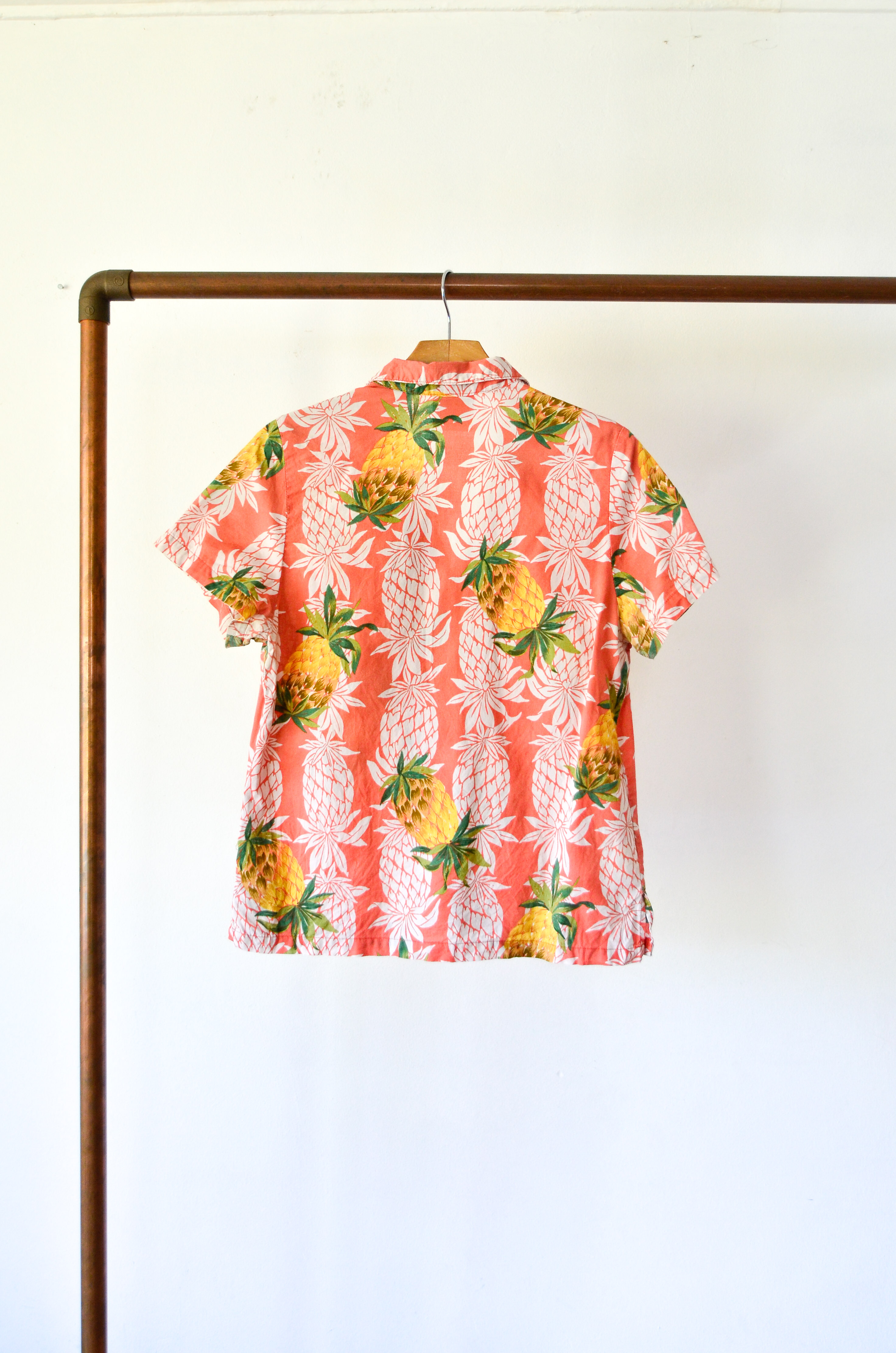 Blusa naranja tropical