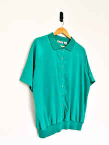 Blusa verde 80s