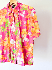 Camisa tropical pink