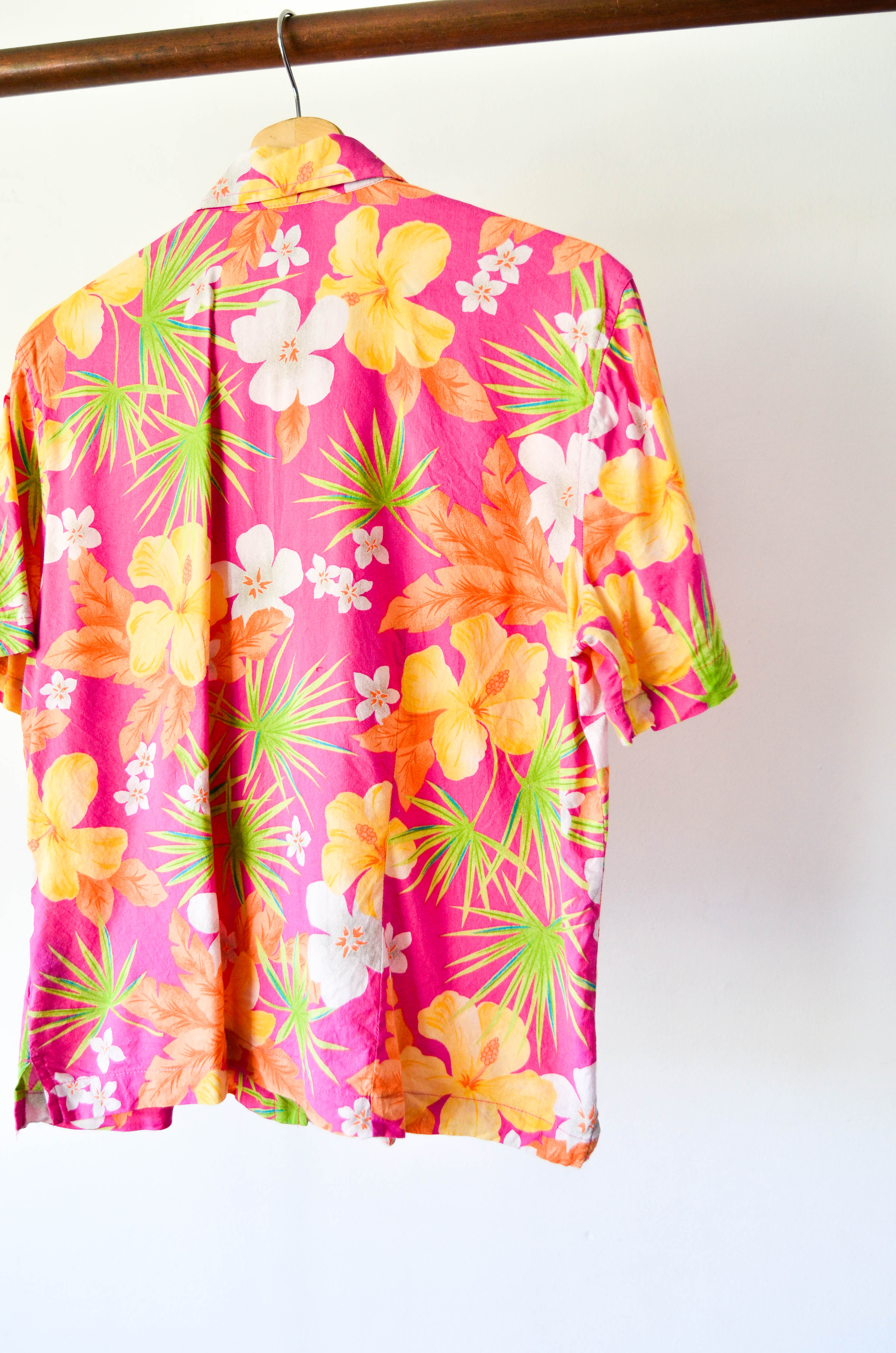 Camisa tropical pink