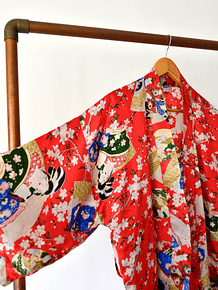 Kimono red oriental