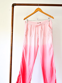 Pantalón rosado degradé