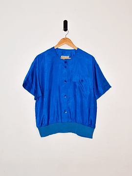 Blusa azulina 80s