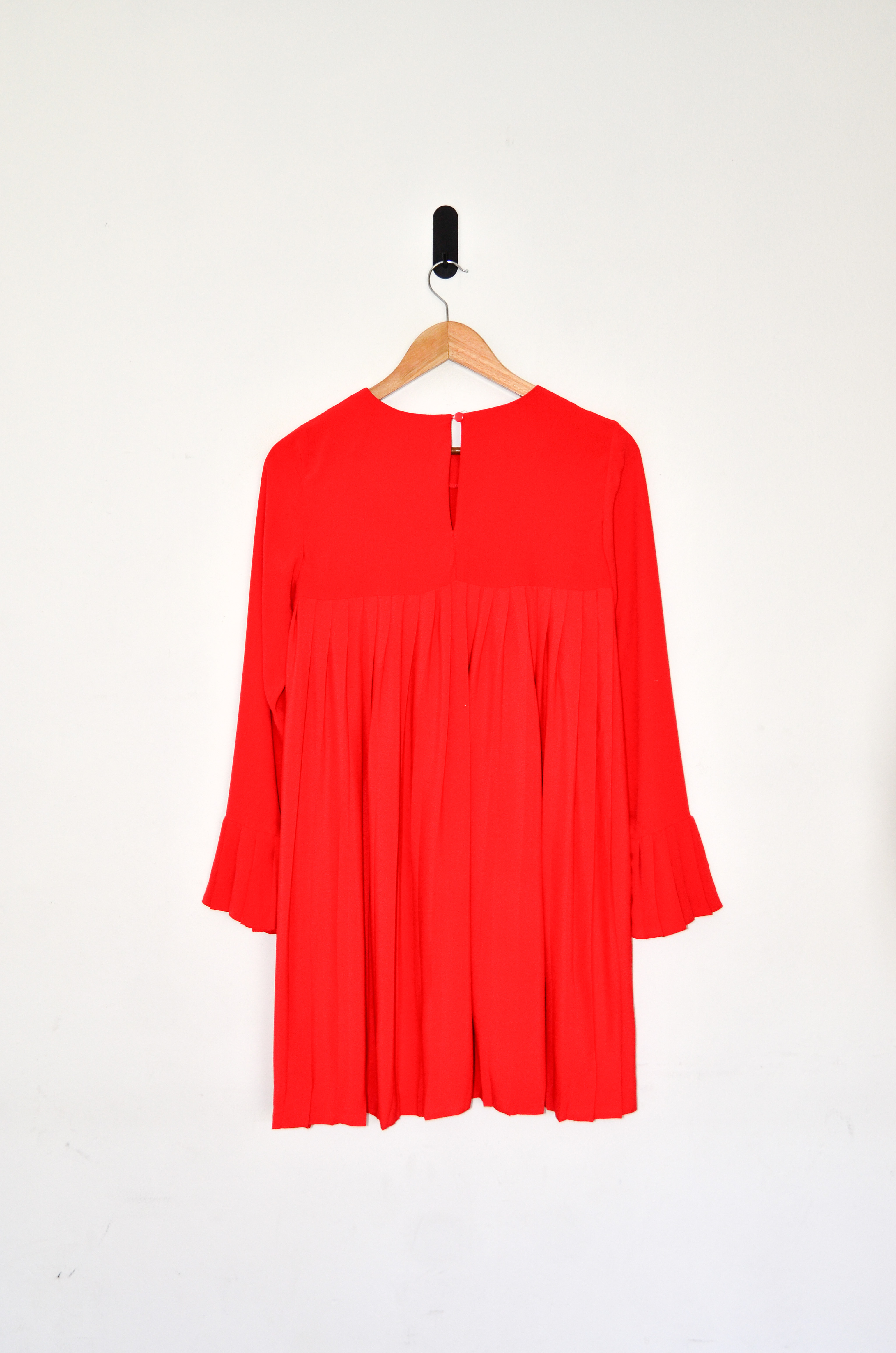 Vestido rojo tablas