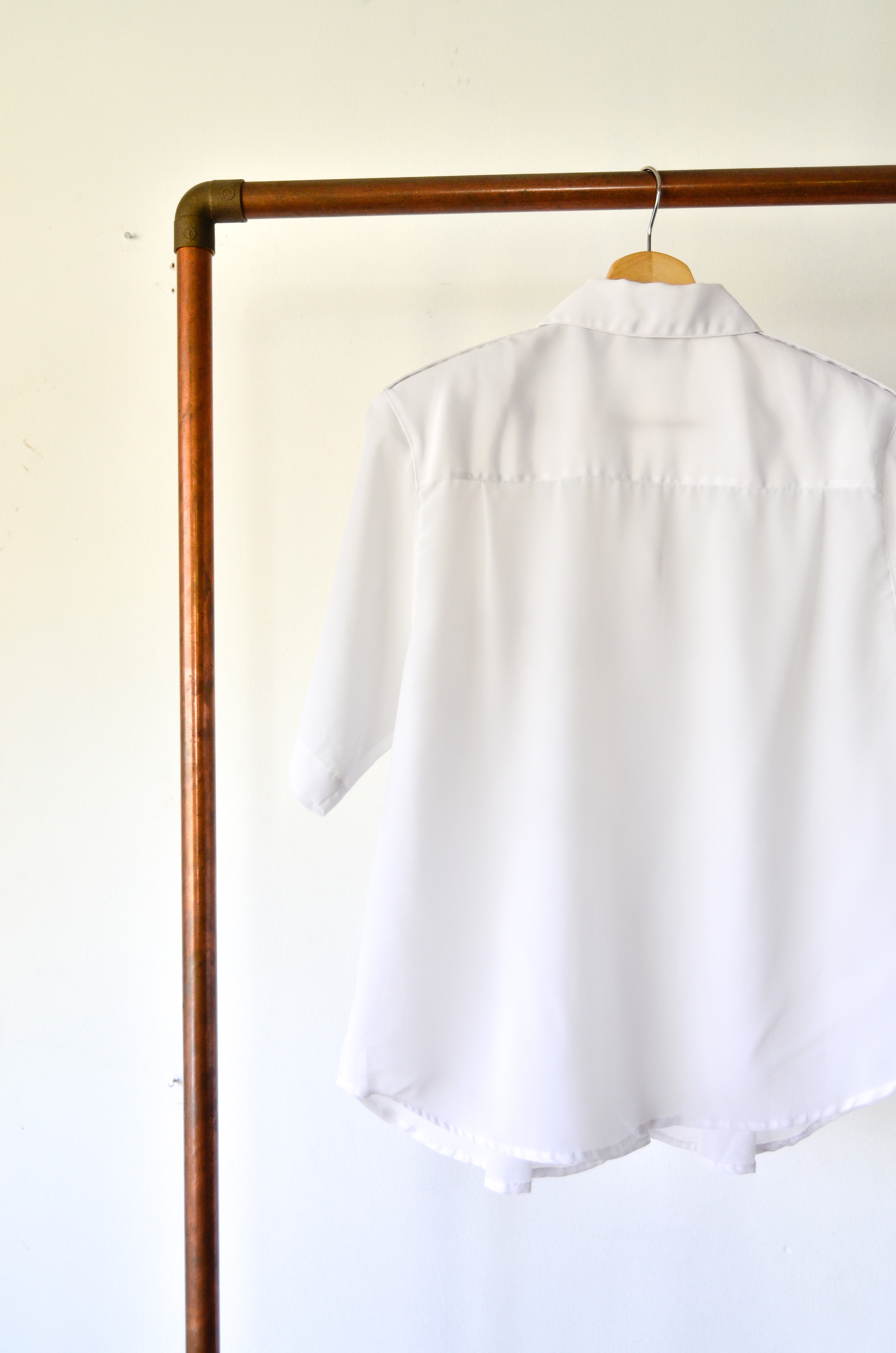 Blusa blanca vintage 