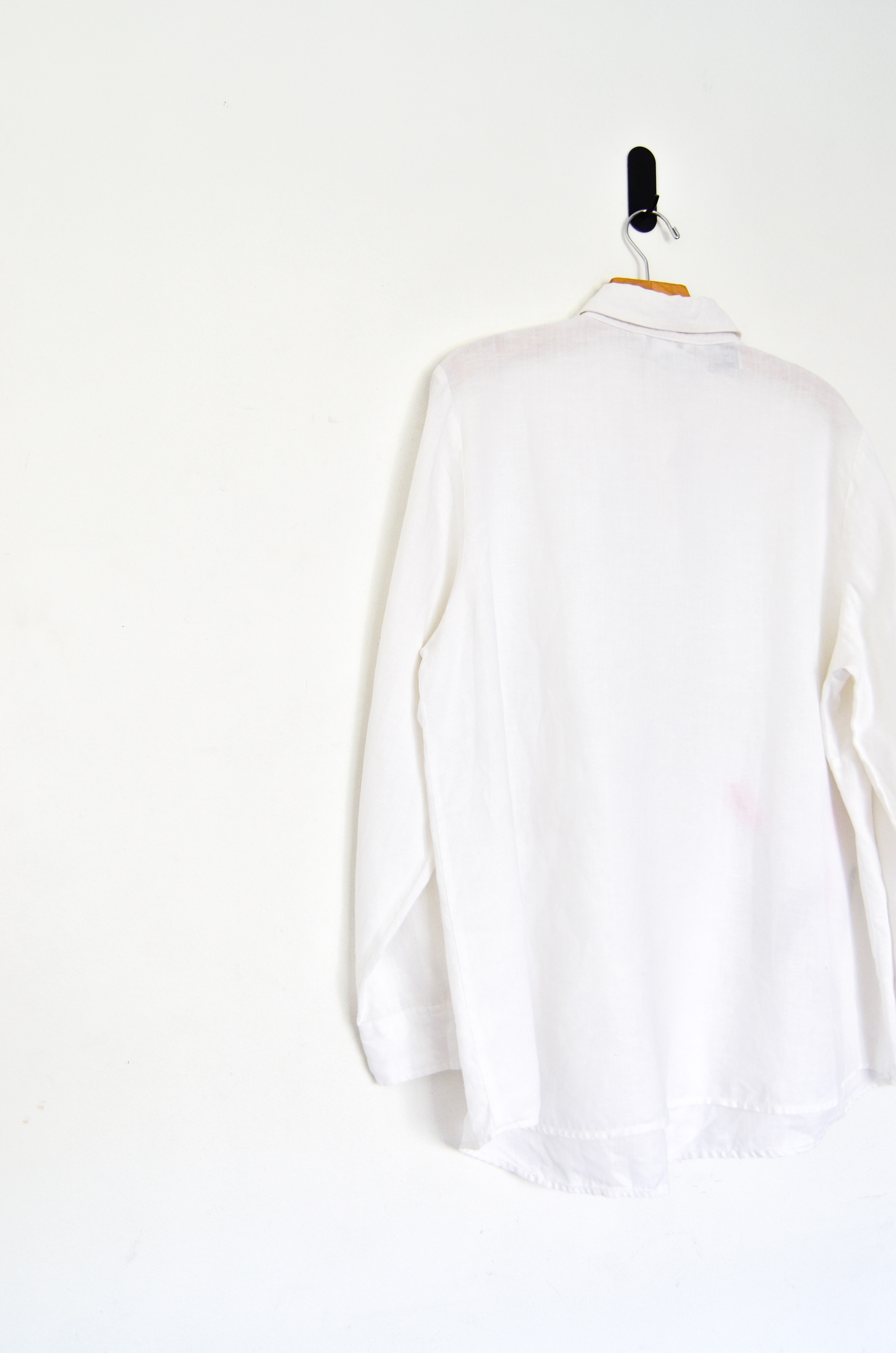 Blusa blanca irish linen