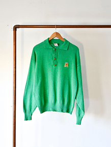 Sweater green Oscar de la Renta