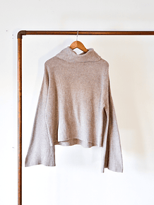 Chaleco gris oversized