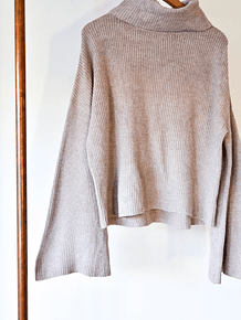 Chaleco gris oversized