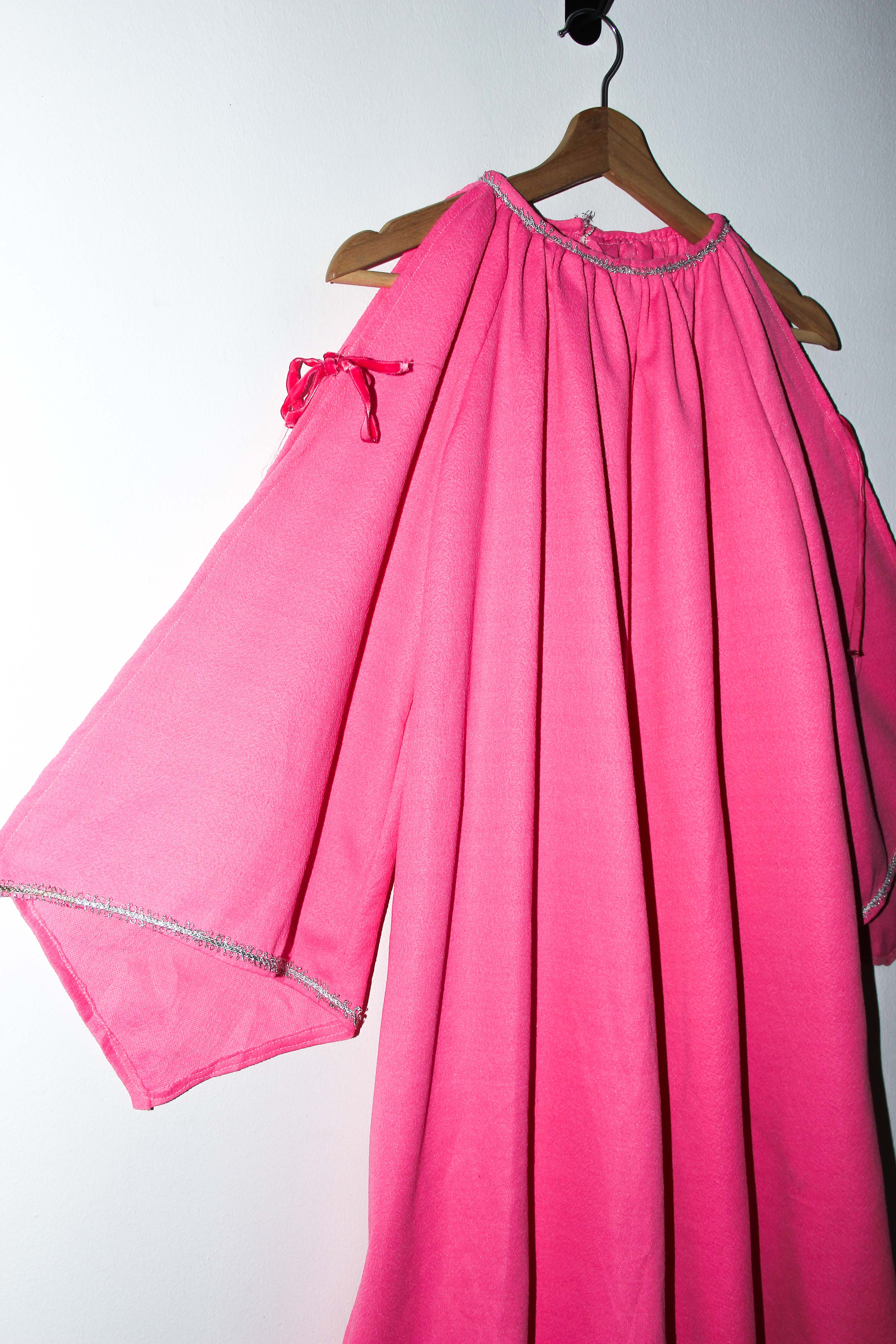 Vestido power pink 1960s