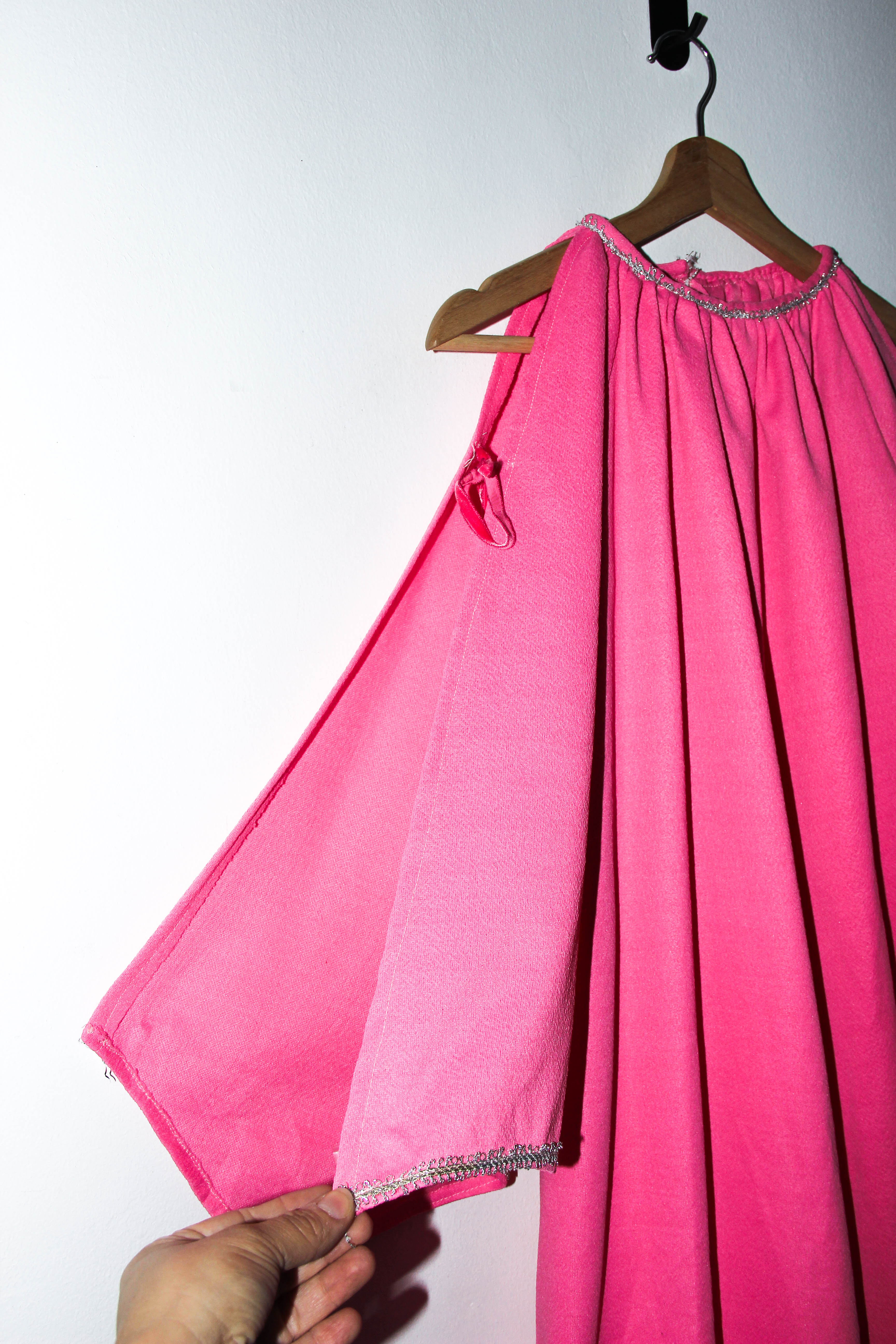 Vestido power pink 1960s